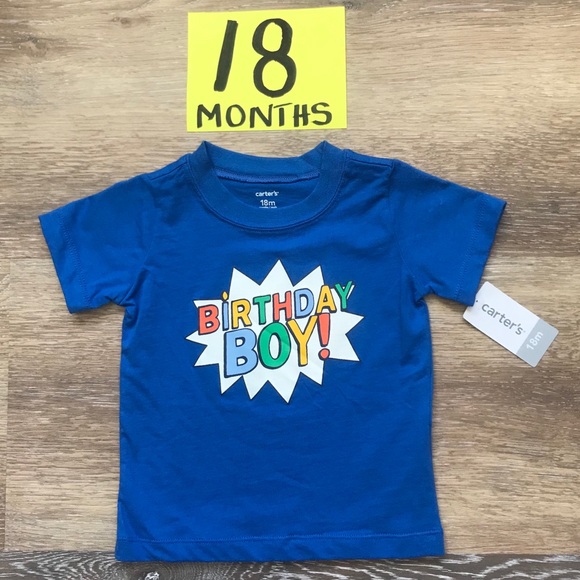 birthday boy shirt 18 months
